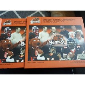 Oregon State University OSU Beavers Football Illustrsted book by College vault